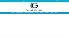 Desktop Screenshot of corporatecrisisgroup.com